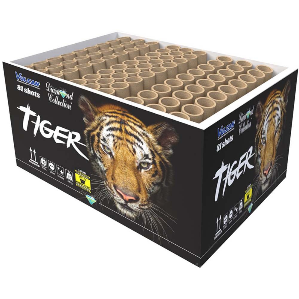 Tiger - 80 Schuss Fächerbatterie