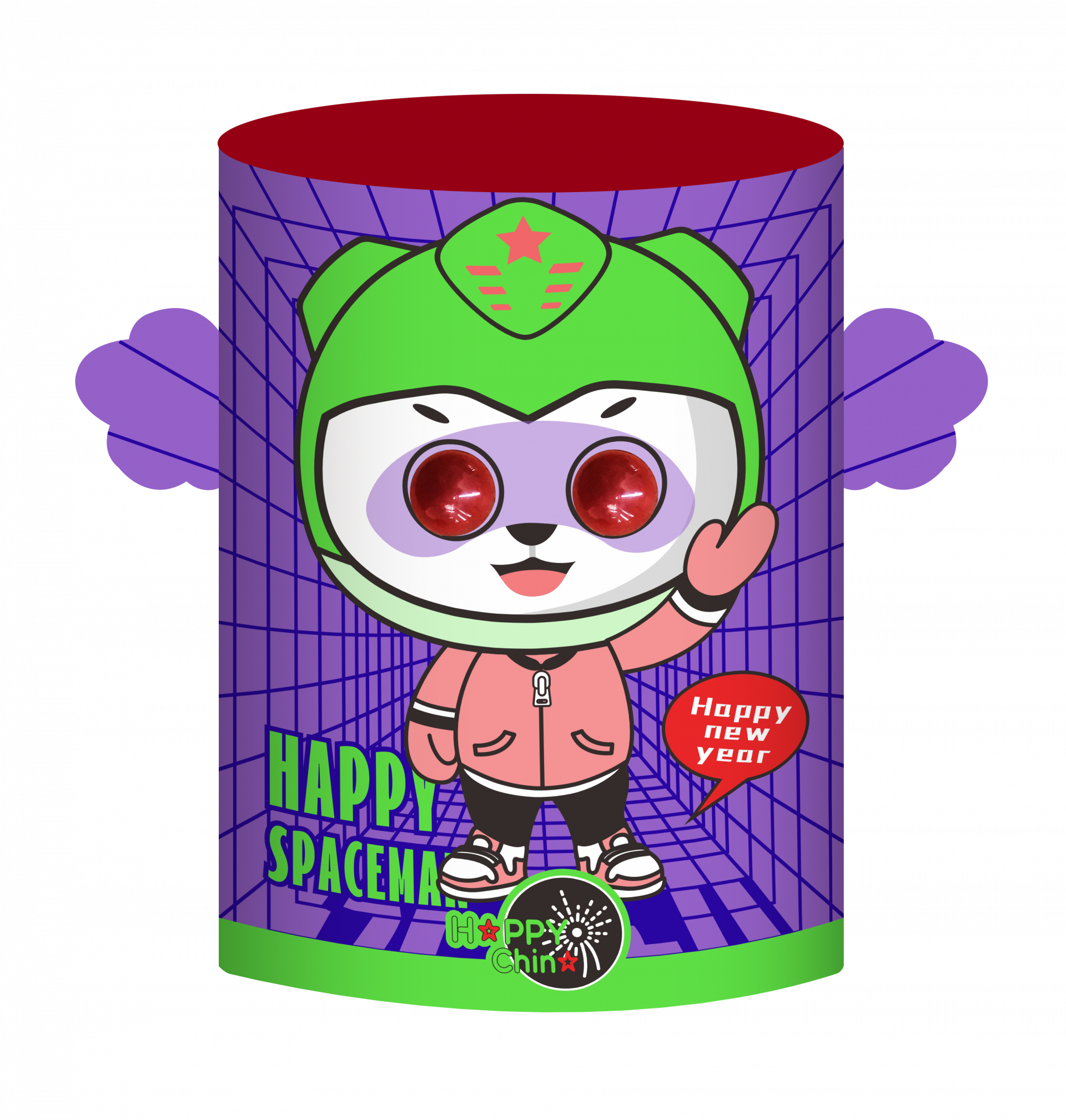 Happy Spaceman Fountain