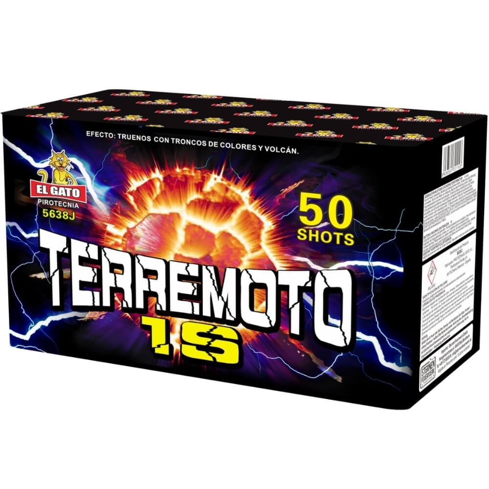 Terremoto 1sec -  50 Schuss Batterie -  nur Abholung da 1.3G