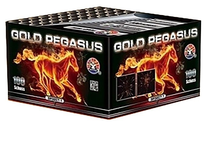 Gold Pegasus (CHARGE 2024) 100 Schuss-Batterie