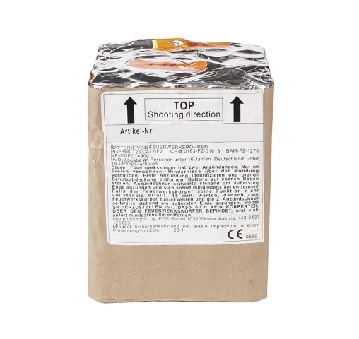 Crackling Willow - 25 Schuss Batterie