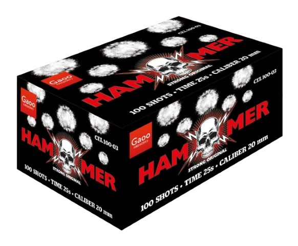 Hammer 100  - 100 Schuss Salut-Verbund