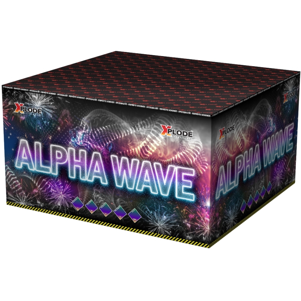 Alpha Wave - 84 Schuss Verbundfeuerwerk
