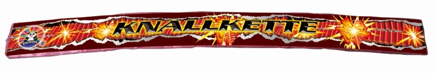 Knallkette aus Pyrocrackern 200 Schuss