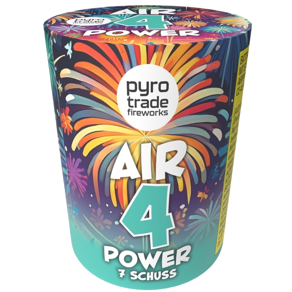 Airpower 4 - 7 Schuss Feuerwerksbatterie