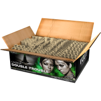 Double Trouble  - 205 Schuss Doppel-Verbundfeuerwerk