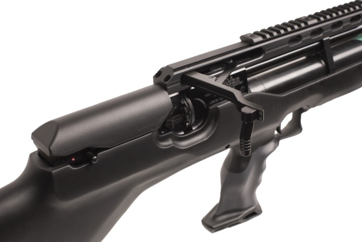 HW 100 Pressluftgewehr Bullpup 4,5mm F 310mm Lauf mit Schalld. - Neue Kartusche aus 2025