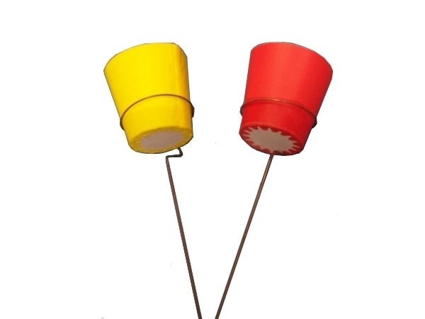 Rasenstecker für Illu-Becher Papier  (Pack=50 Stück)