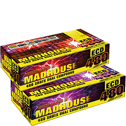 Madhouse 2x240 Schuss Doppel-Verbundfeuerwerk