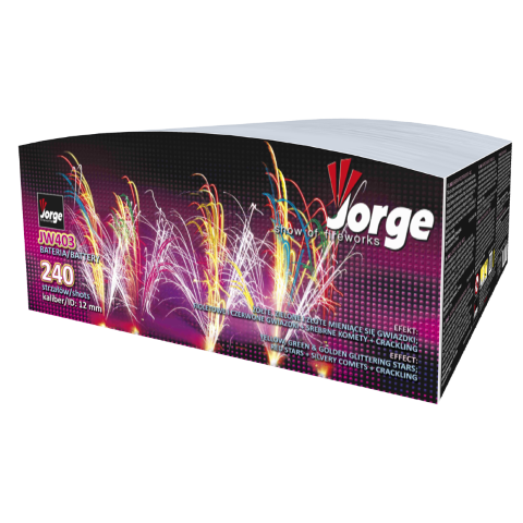JW403 Show of Fireworks 240 Schuss Fächer KAT F3 -nur Abholung-