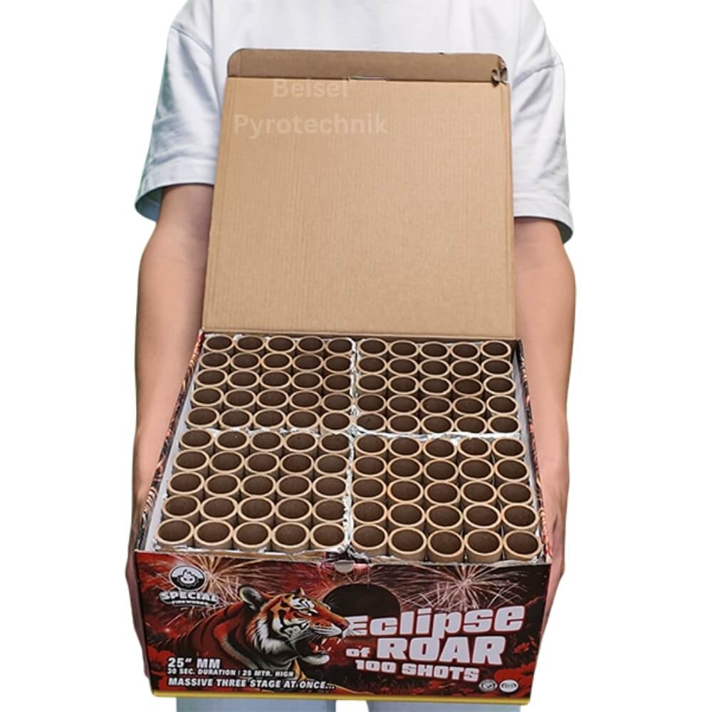 Eclipse of Roar - 100 Schuss Verbundfeuerwerk