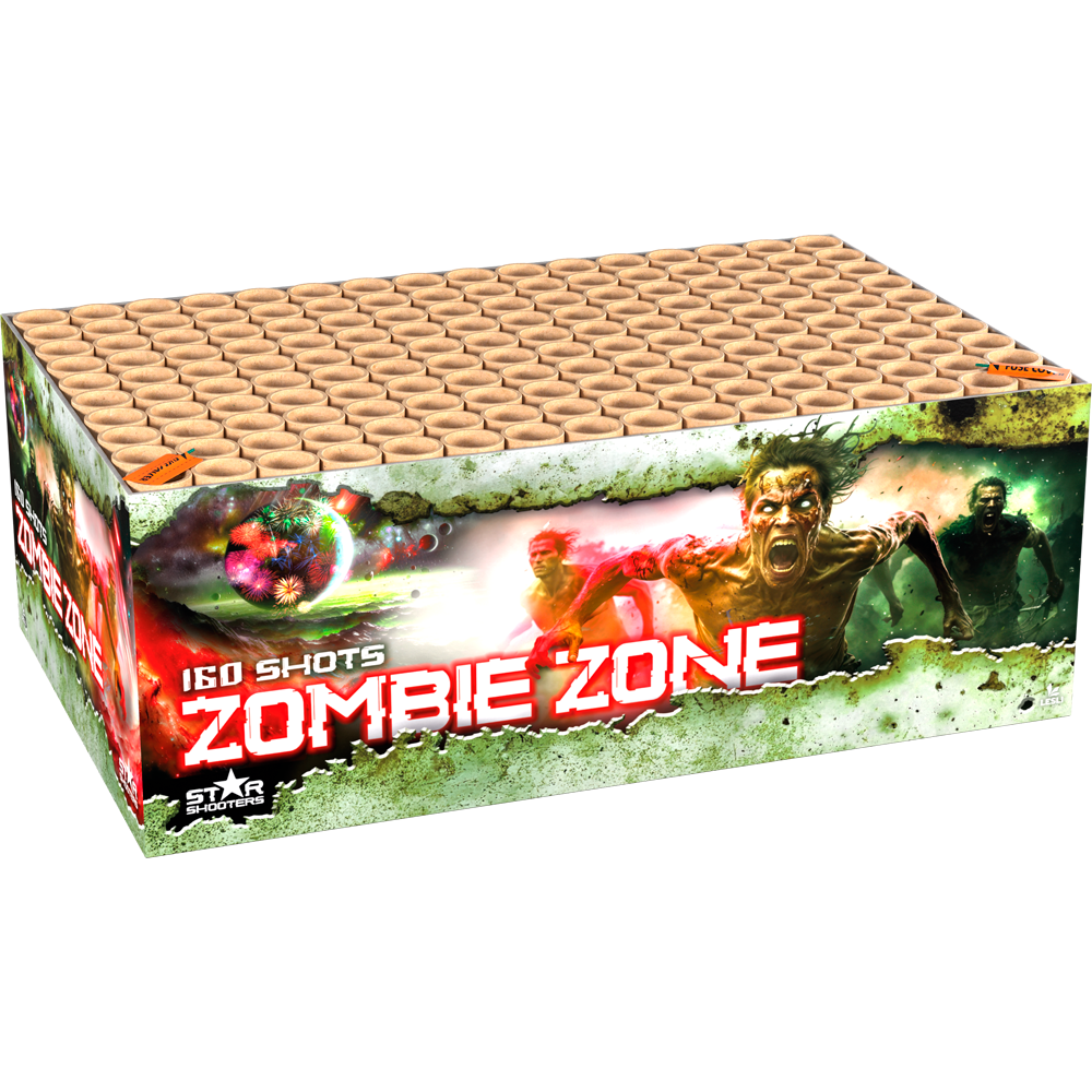 Zombie Zone - Verbundfeuerwerk mit 160 Schuss