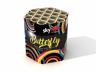 Butterfly - 19 Schuss Feuerwerk - Batterie