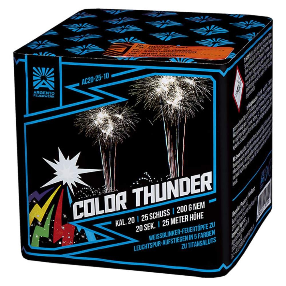 Color Thunder 25 Schuss Batterie - nur Abholung da 1.3G