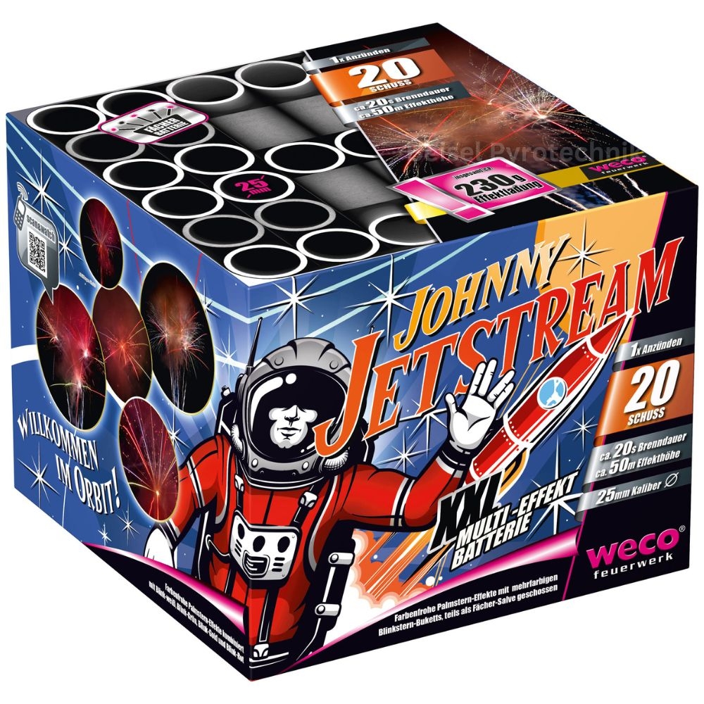 Johnny Jetstream - 20 Schuss Feuerwerksbatterie