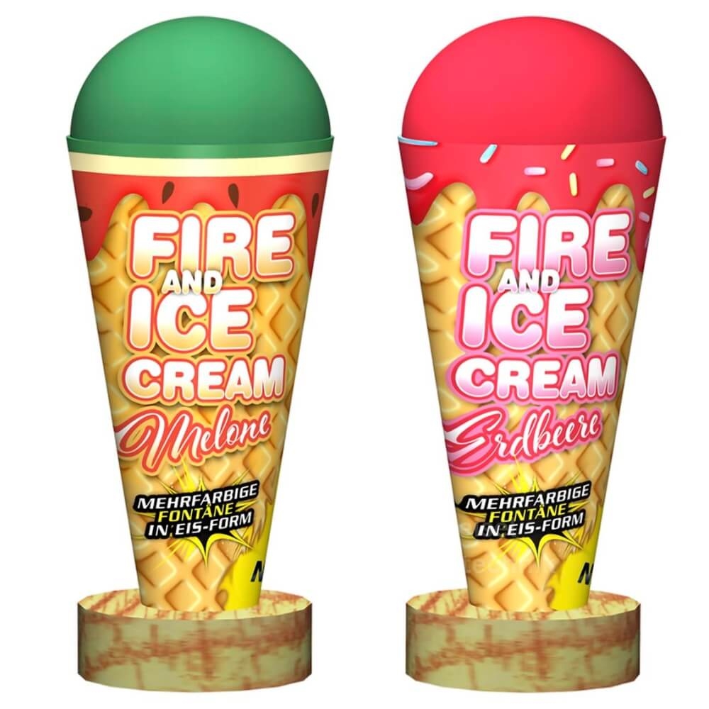 Fire and Ice Cream - 2er Päckchen Fontänen