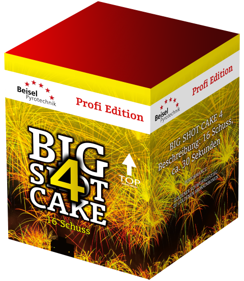 Big Shot Cake 4  Brokatkronen 16 Schuss