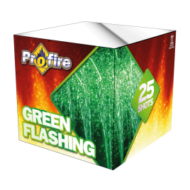 Green Flashing 2er VE - 2 x 25 Schuss Batterie