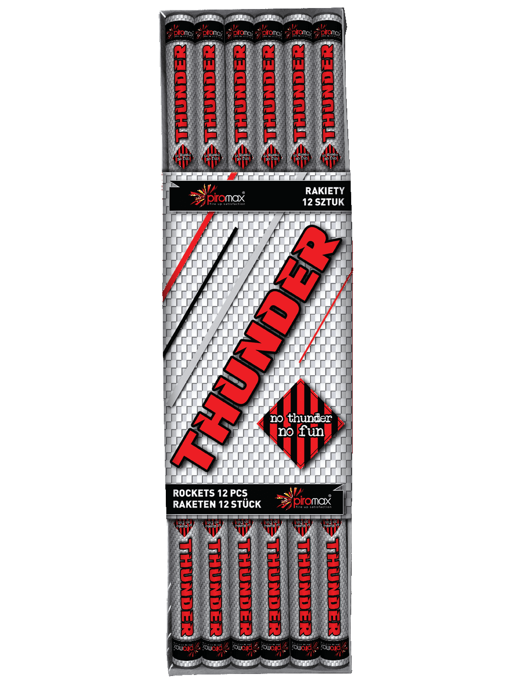 Thunder - 12er Pack Raketensortiment - nur Abholung da 1.3 G - Thunder - 12er Pack Raketensortiment - nur Abholung da 1.3 G -