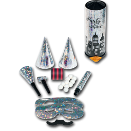 Tischbombe Party Time silber Tischbombe Party Time silber