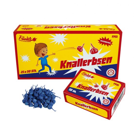 Knallerbsen (Funke) -  50er Päckchen (Pack=25 Päckchen)