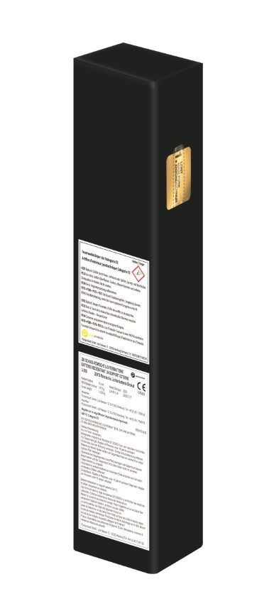 PP6-160 Römische Lichterbatterie gold strobe Willow - 160 Schuss