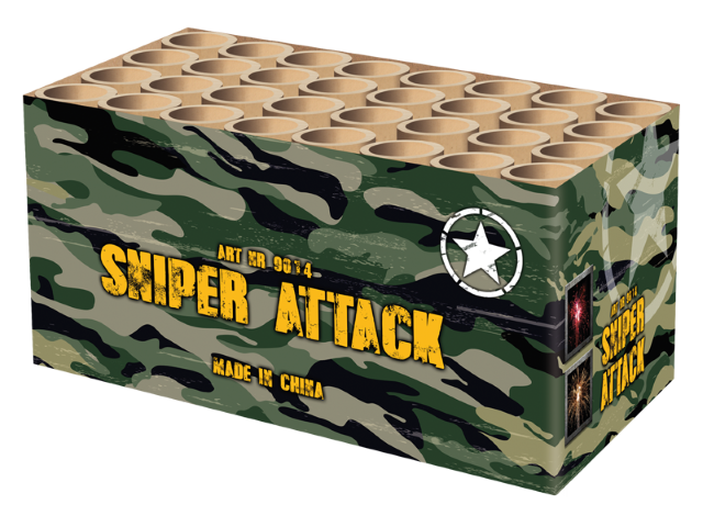 Sniper Attack -40 Schuss Batterie