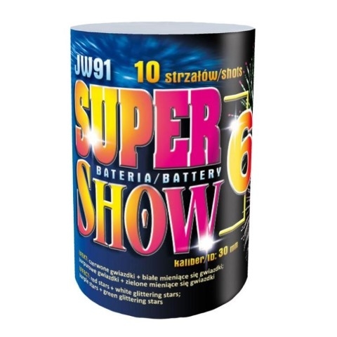 Super Show 6  - 10 Schuss Batterie - nur Abholung da 1.3G