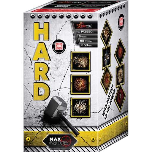 Hard - 9 Schuss Batterie 50mm KAT F3 -nur Abholung-