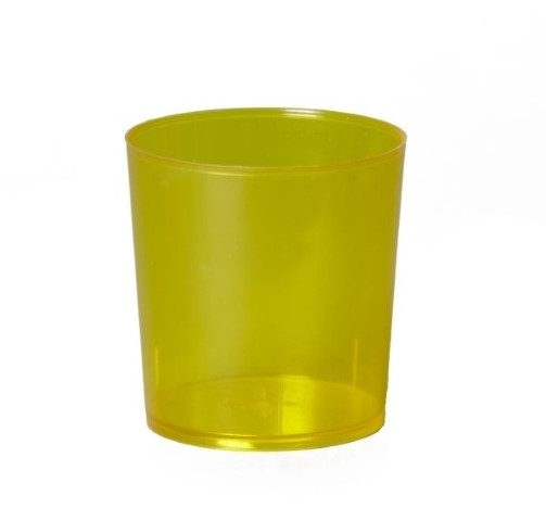 Illu-Becher Plastik gelb Illu-Becher Plastik gelb