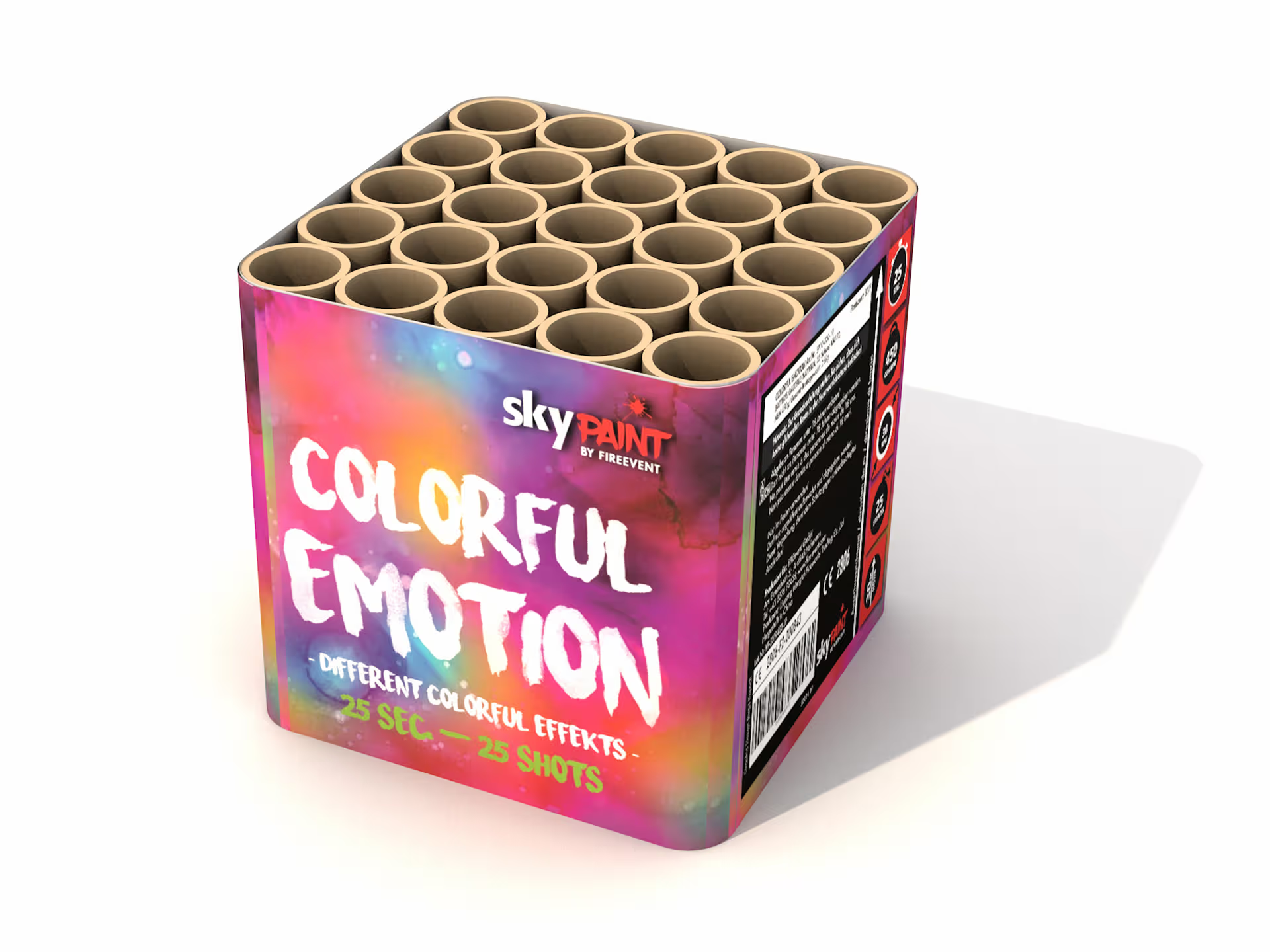 Colorful Emotion - 25 Schuss Feuerwerk - Batterie