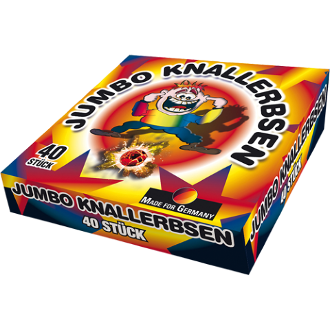 Jumbo Knallerbsen 40er Päckchen  (Pack=24)