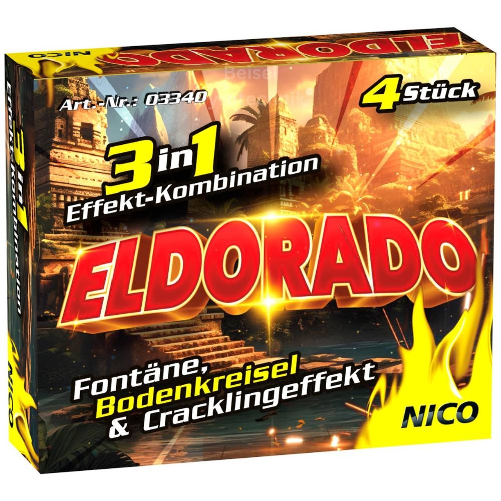 Eldorado 4er Päckchen - Fontänen/Wirbelkombination