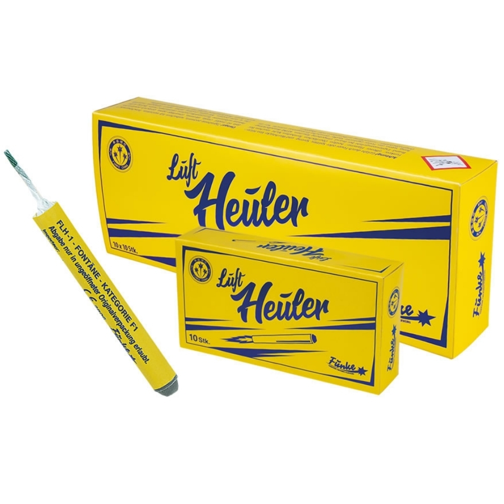 Luftheuler - Heulerfontäne 10x10er = 100 Stück