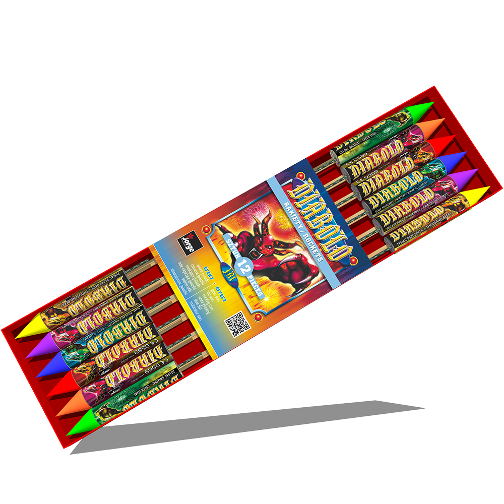 JR1 Diabolo Raketen -  12 Raketen