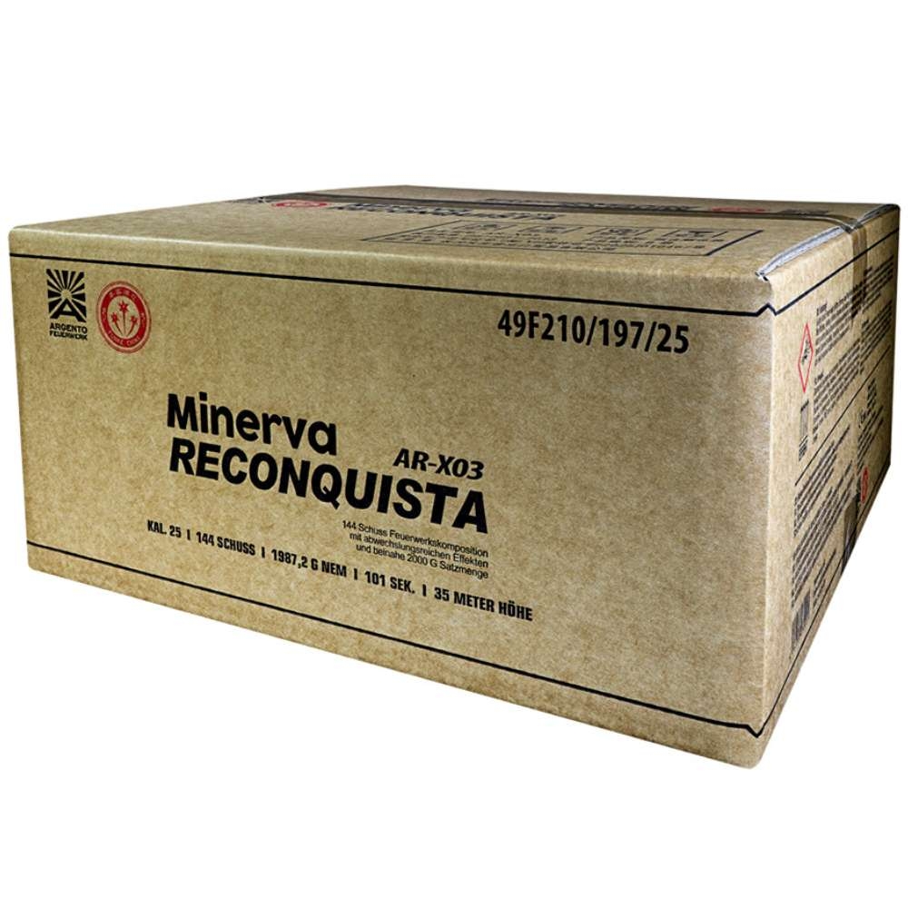 Minerva Reconquista -  144 Schuss Verbundfeuerwerk