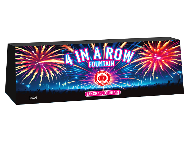 4 IN A ROW - 100 Schuss Verbundfeuerwerk