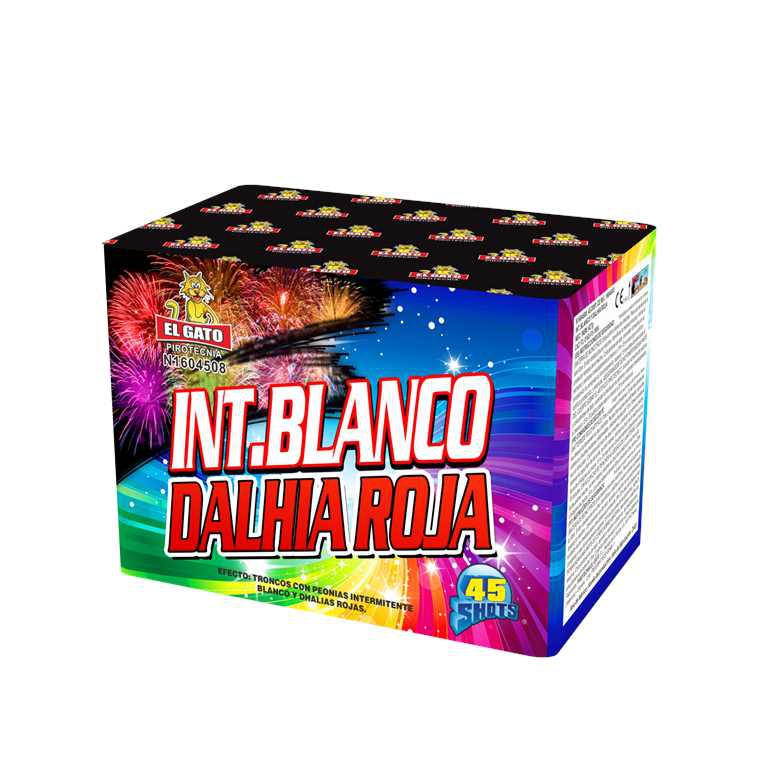 EL GATO - Bateria Int. Blanco Y Dahlia Roja- KAT F3 -nur Abholung-