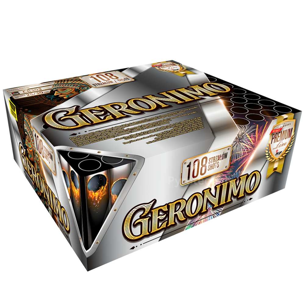 Geronimo 108 Schuss - Verbundfeuerwerk