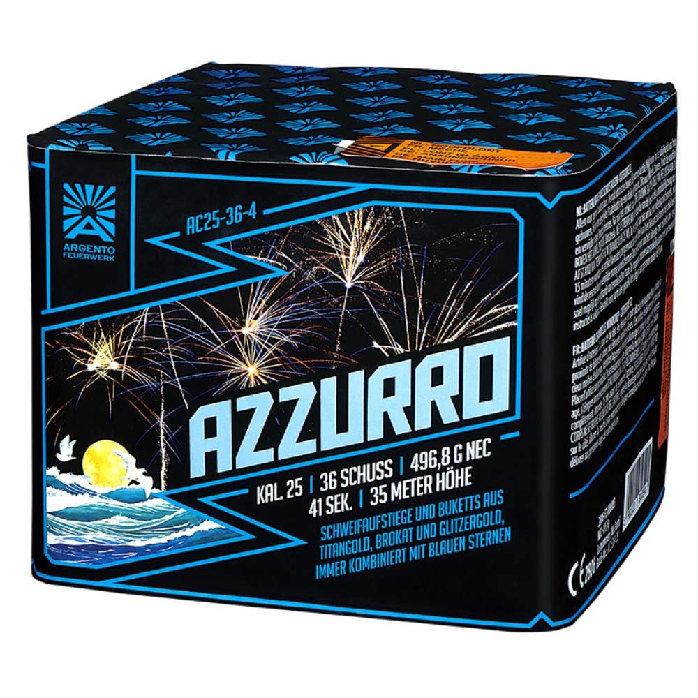 Azzurro - 36 Schuss Batterie