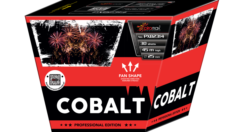 Cobalt 30 Schuss Fächerbatterie