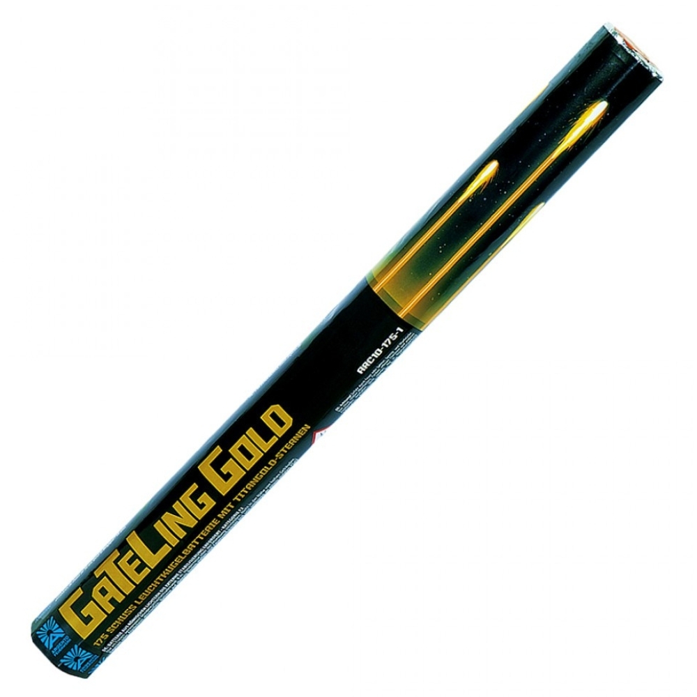 GaTeLing Gold - 175 Schuss Römischelichter-Batterie