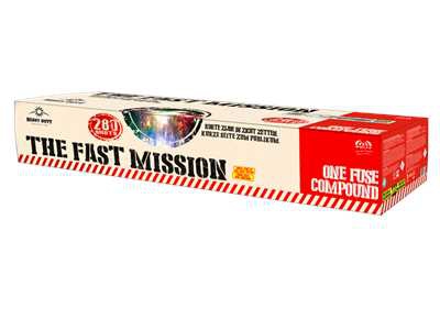 The Fast Mission 280 Schuss Verbundfeuerwerk