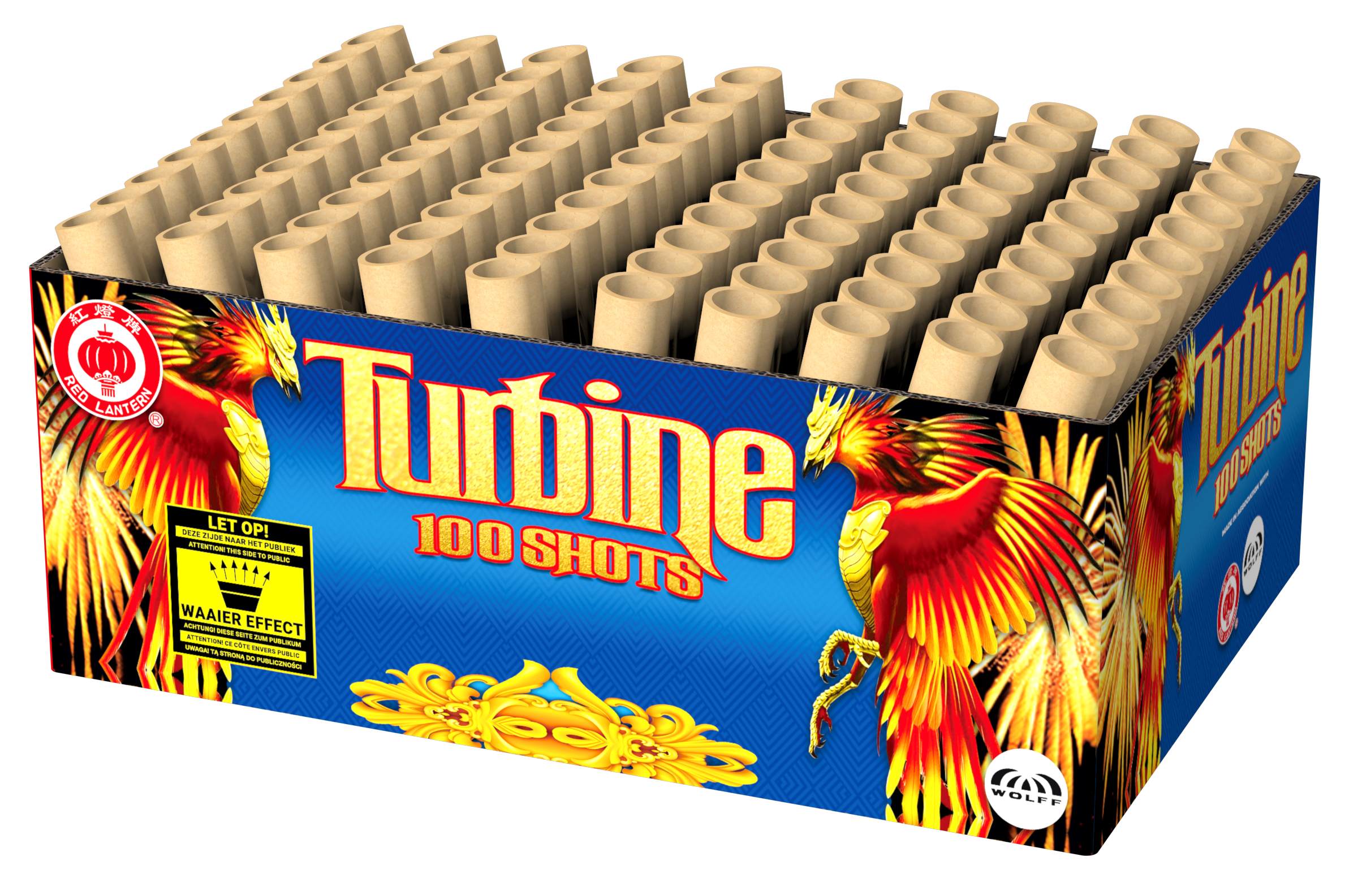 Turbine - 100 Schuss Verbundfeuerwerk