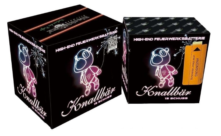 Knallbär 15 Schuss Batterie