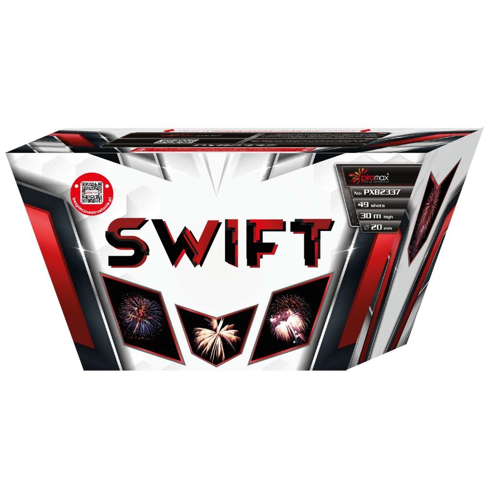 Swift - 49 Schuss Fächerbatterie
