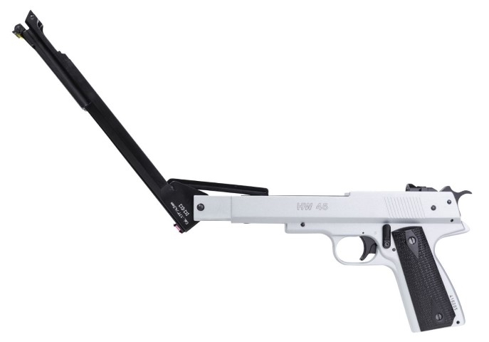 HW 45 Luftpistole Stainless 4,5mm F