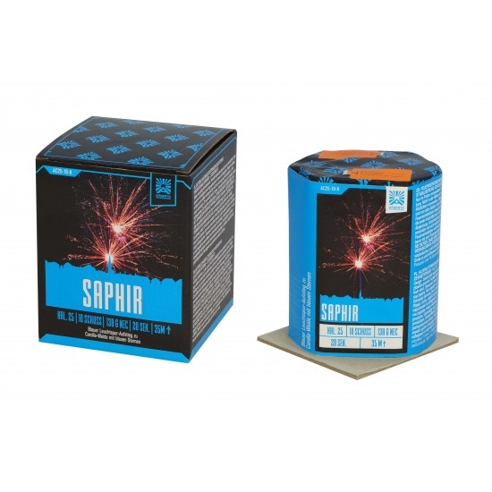 Saphir - 10 Schuss Batterie