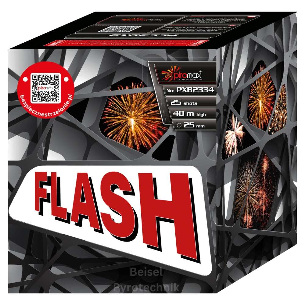 Flash - 25 Schuss Feuerwerksbatterie NUR ABHOLUNG da 1.3G