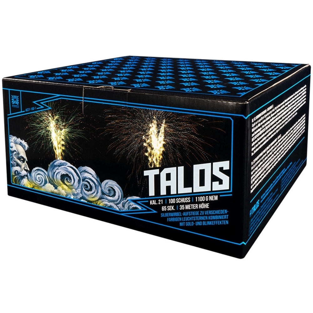 Talos -100 Schuss Verbundfeuerwerk